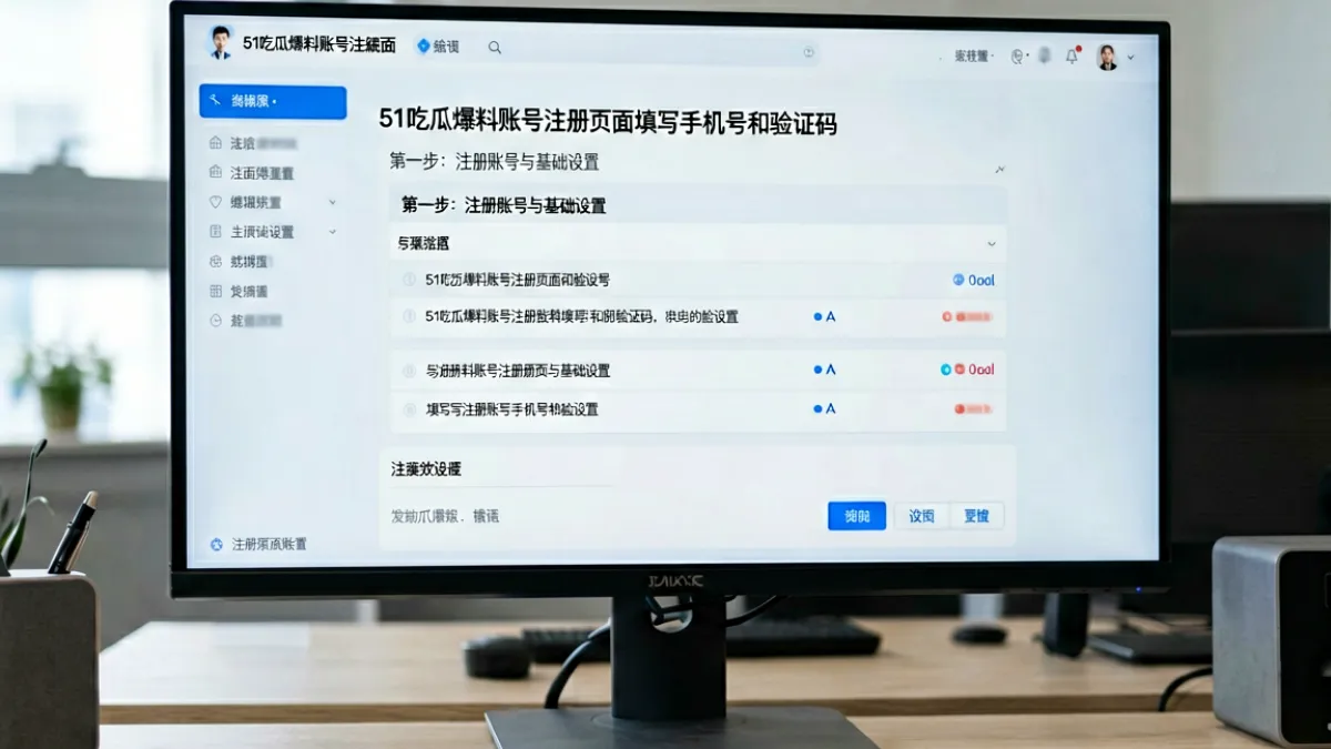 51吃瓜爆料账号注册页面填写手机号和验证码